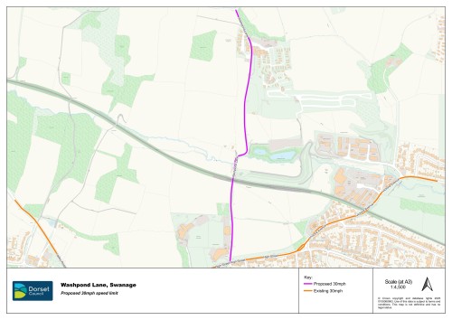 New 30mph Speed Limit at Washpond Lane