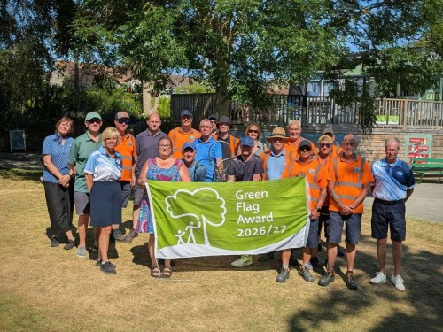 BEACH GARDENS AWARDED THE COVETED GREEN FLAG AWARD AS IT IS OFFICIALLY RECOGNISED AS ONE OF THE COUNTRY’S BEST PARKS
