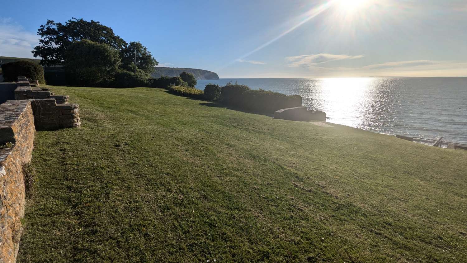 gardens overlooking the sea